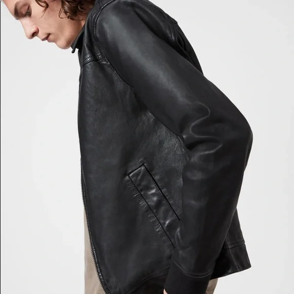 All Saints Jackets Coats All Saint S Vieno Leather Jacket
